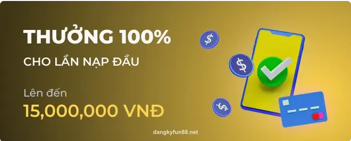 Thưởng 100%